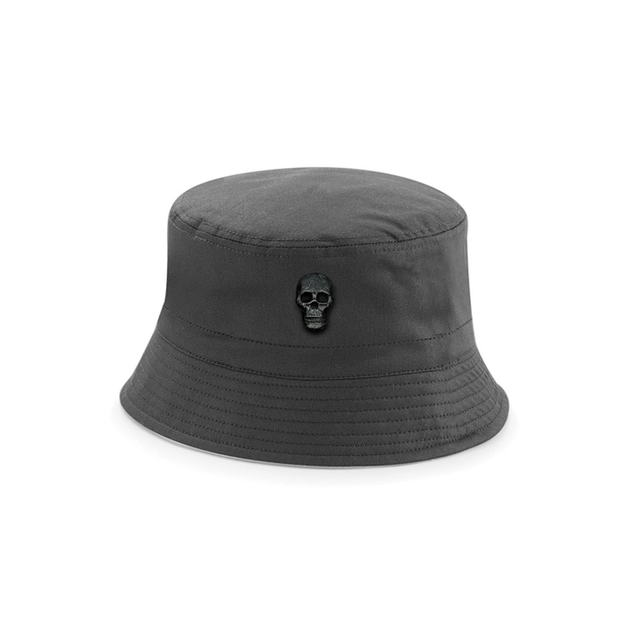 Gray bucket sales hat